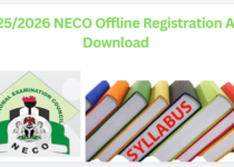 2025/2026 NECO Offline Registration App Download