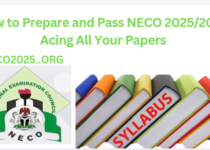 How to Prepare and Pass NECO 2025/2026 Acing All Your Papers