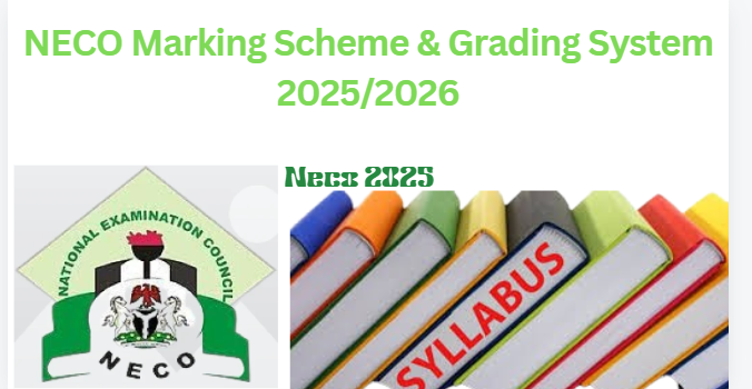 NECO Marking Scheme & Grading System 2025/2026