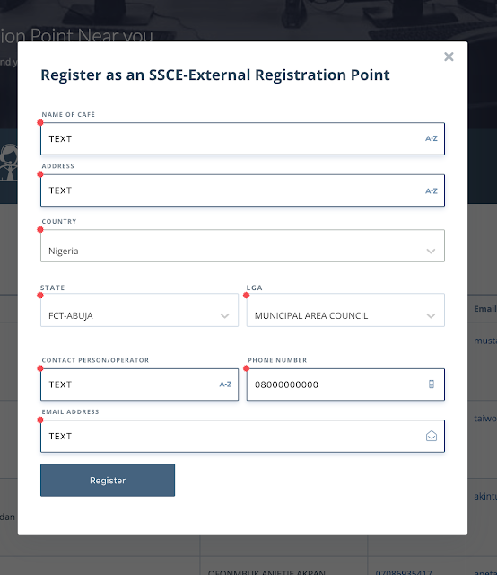 NECO GCE Registration Form 2025/2026 - Neco 2025