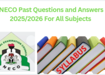 NECO Past Questions and Answers 2025/2026 For All Subjects