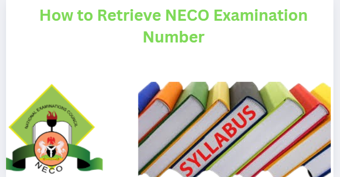 How to Retrieve NECO Examination Number