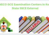 NECO GCE Examination Centers in Kogi State SSCE External