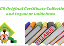 NECO Original Certificate Collection and Payment Guidelines