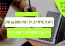 Stop Wasting Your Talent: Apple Wants to Fly You to Cupertino for Free