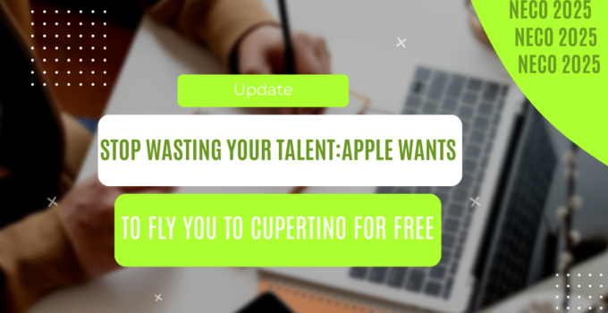 Stop Wasting Your Talent: Apple Wants to Fly You to Cupertino for Free